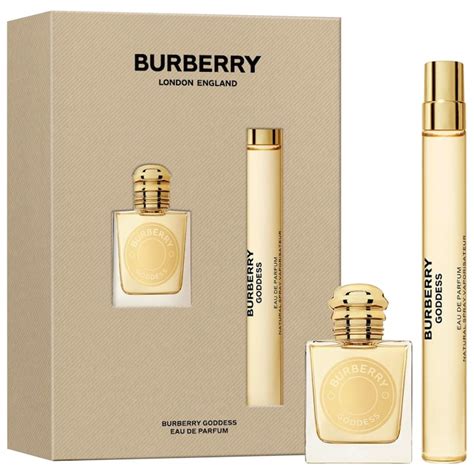 burberry goddess perfume set.